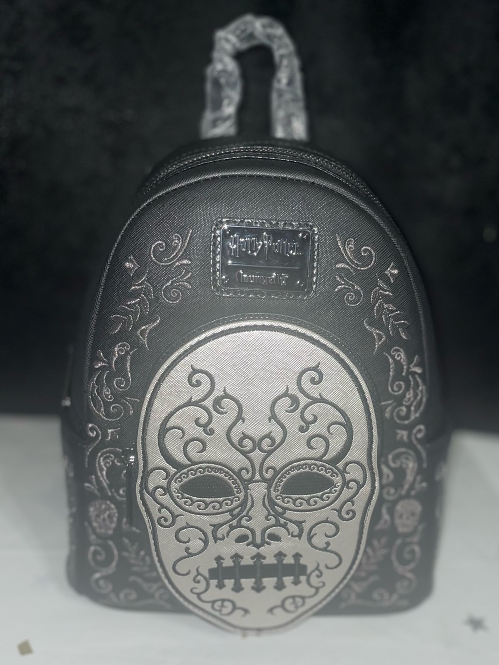 Loungefly Warner Brothers Harry Potter Death Eater Cosplay Mini Backpack